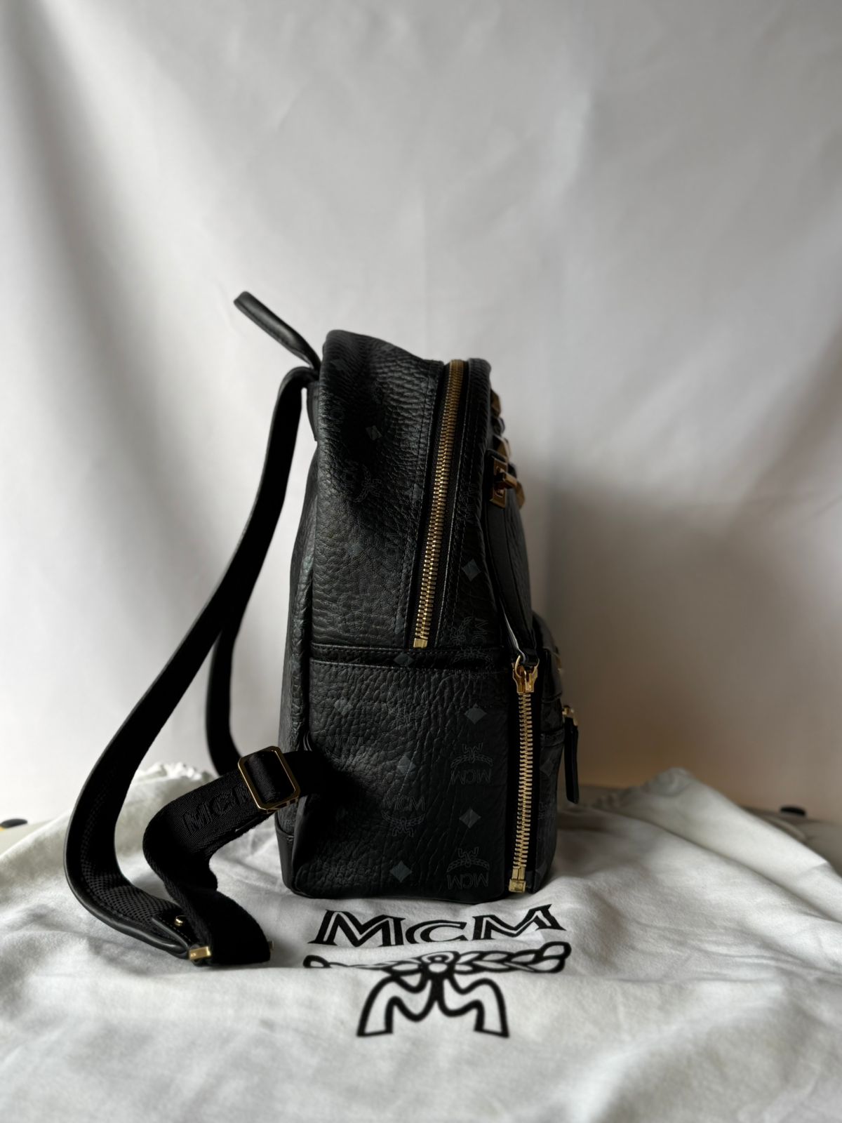 MCM STARK Backpack with Studs