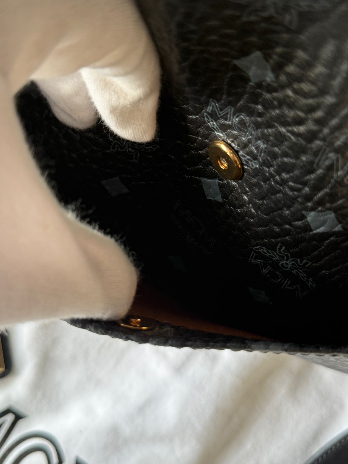 MCM STARK Backpack with Studs
