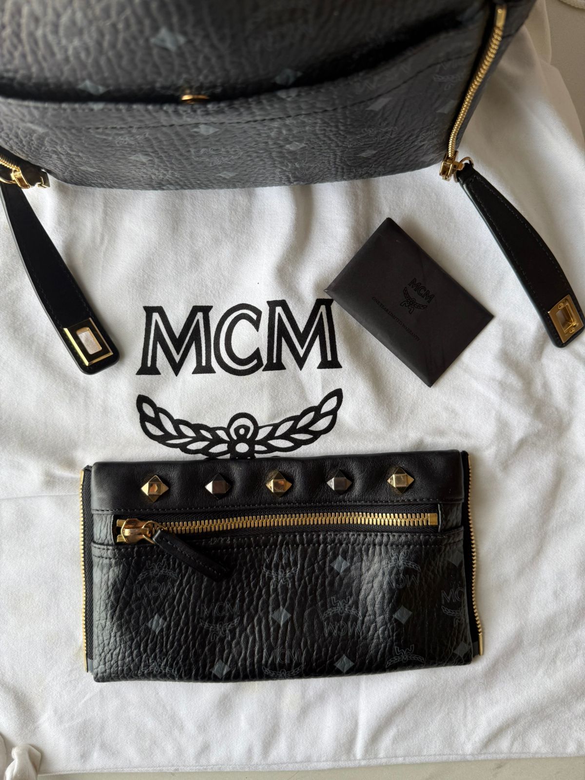 MCM STARK Backpack with Studs