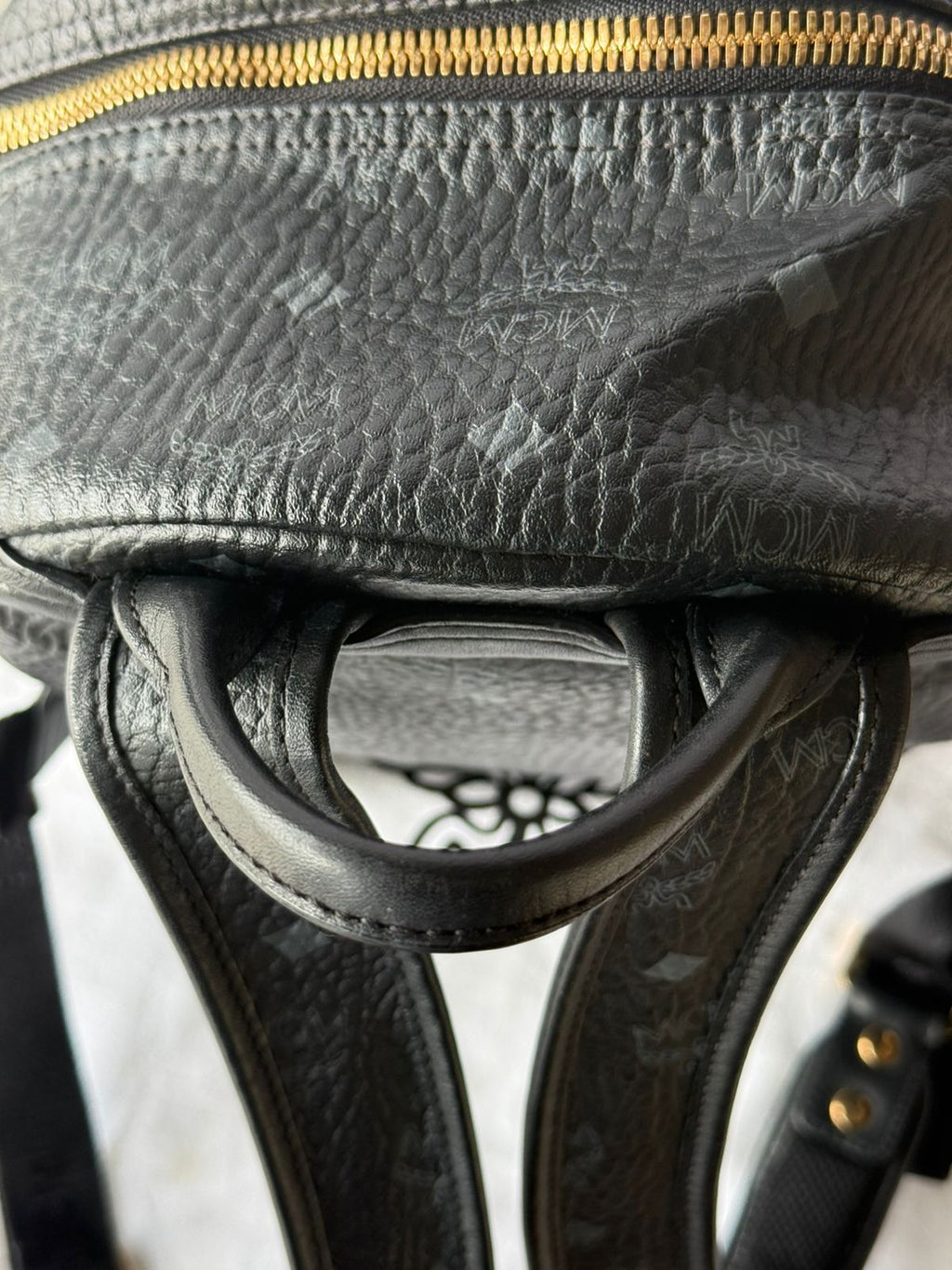 MCM STARK Backpack with Studs