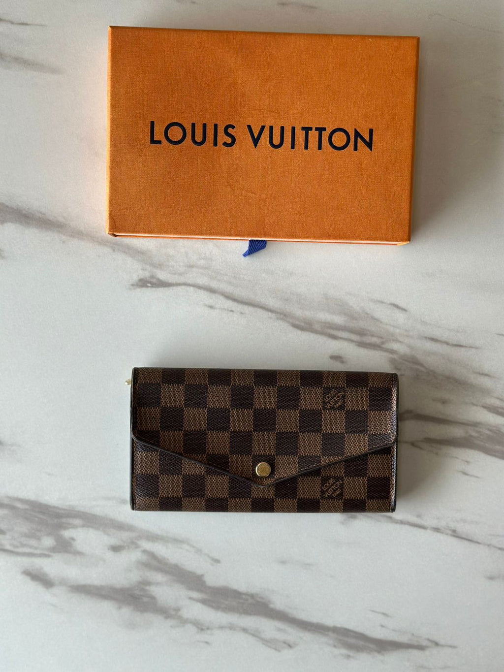 Louis Vuitton Damier, Sarah Wallet