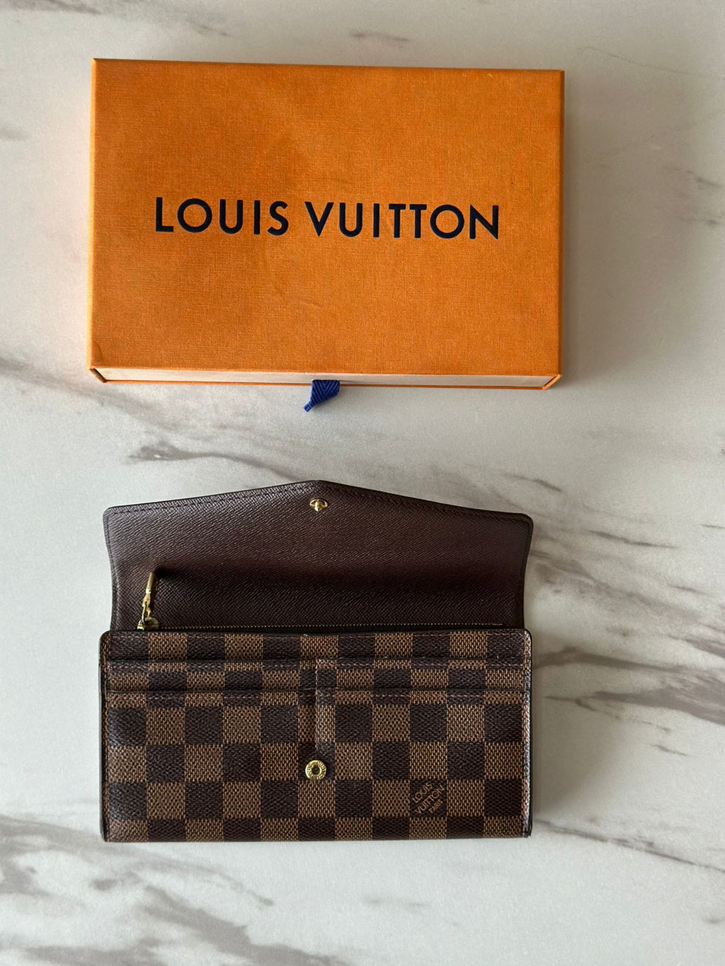 Louis Vuitton Damier, Sarah Wallet