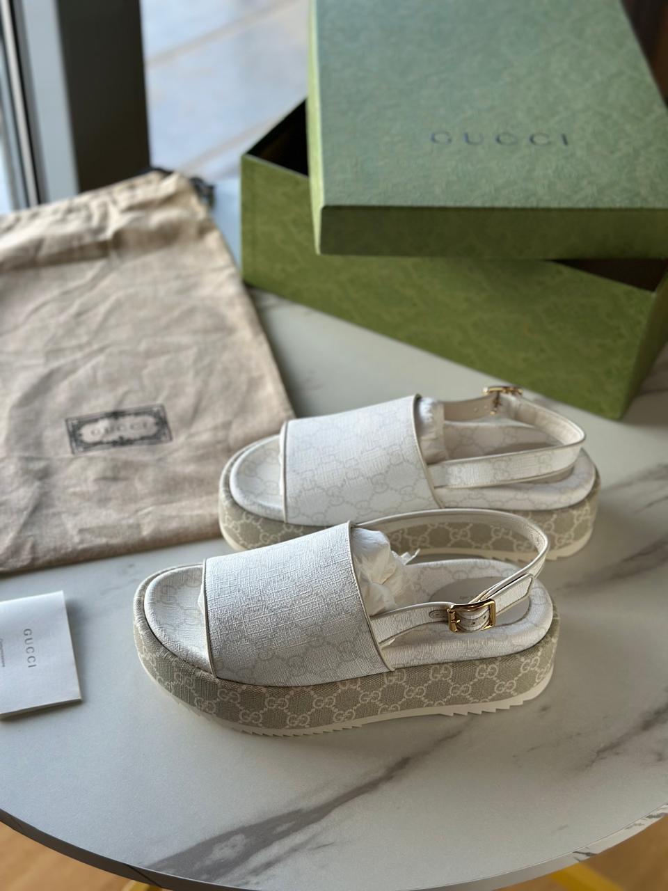 Gucci GG Platform Sandals
