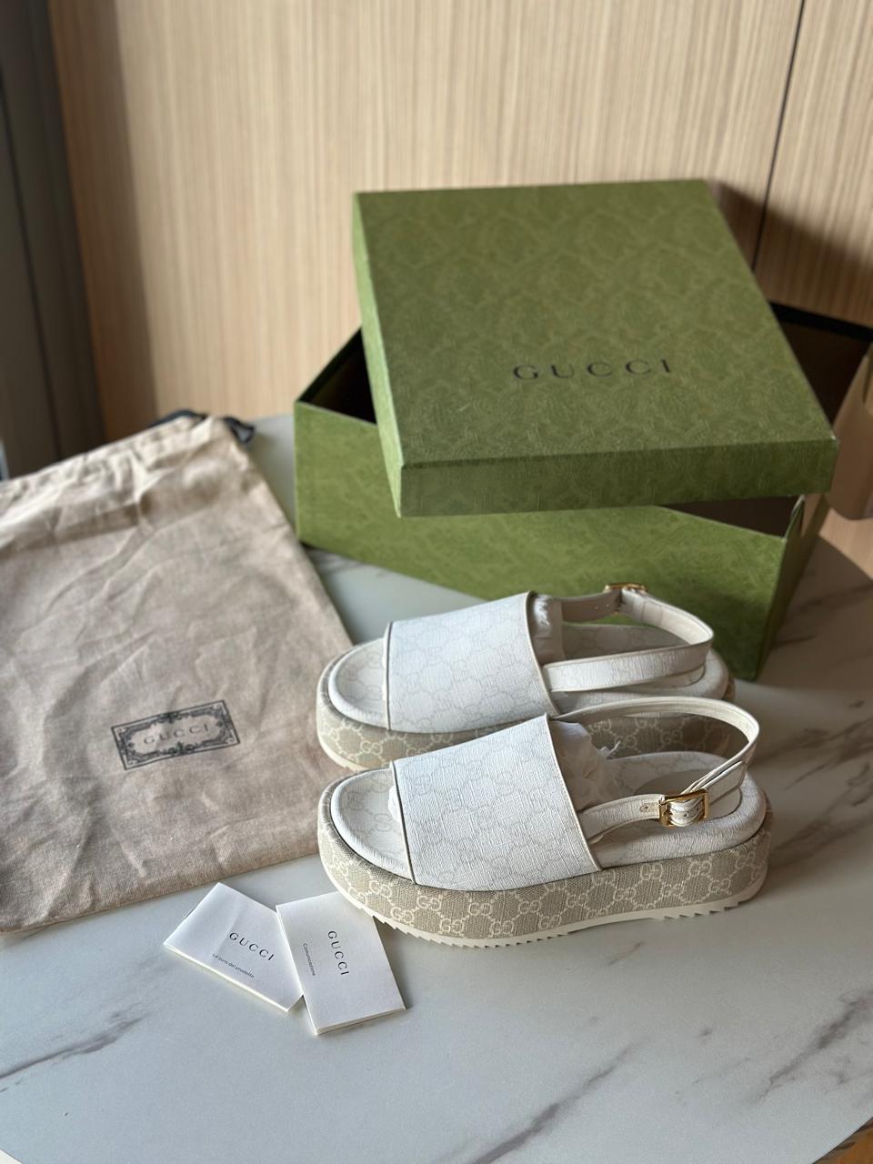 Gucci GG Platform Sandals
