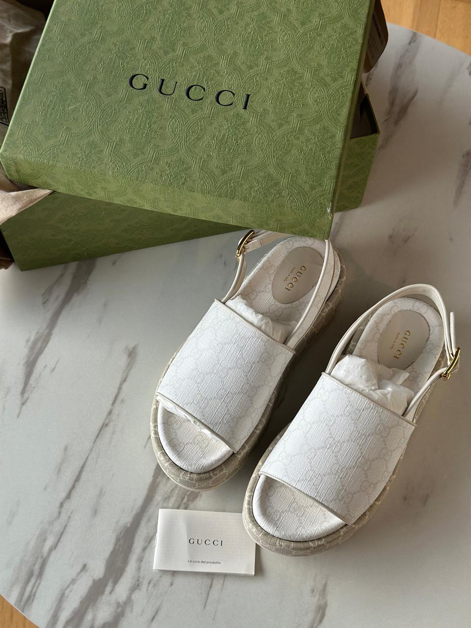 Gucci GG Platform Sandals