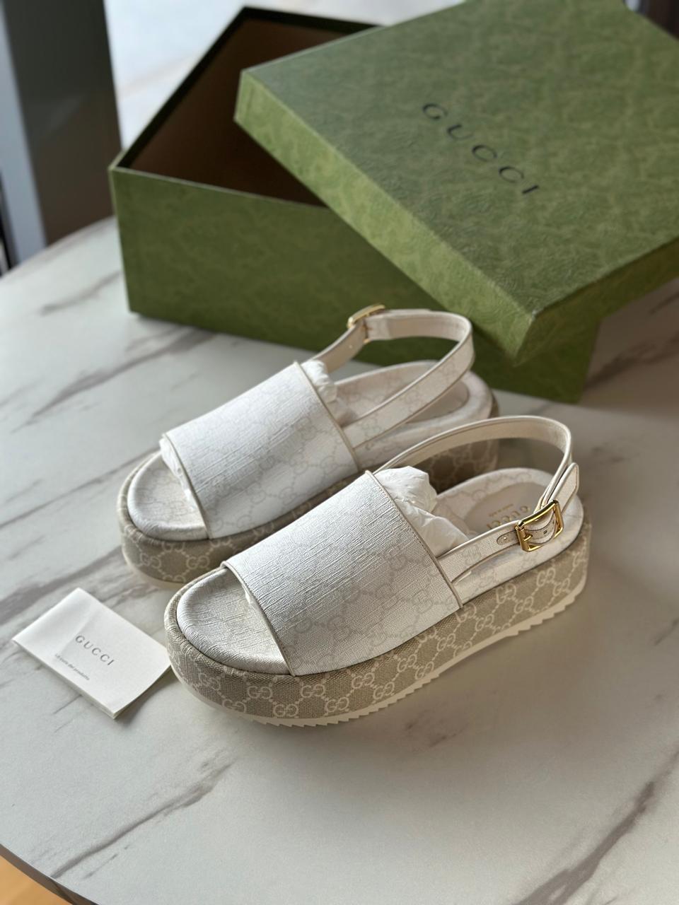 Gucci GG Platform Sandals