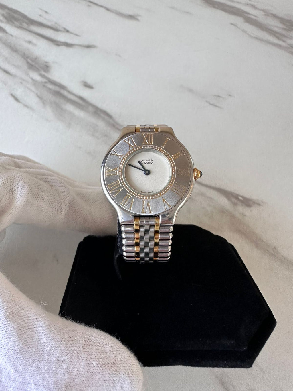 Cartier Must 21 Two-Toned Quartz Ladies Watch