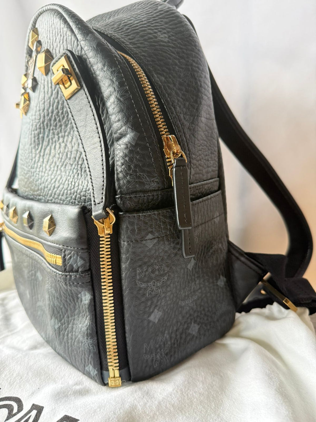 MCM STARK Backpack with Studs