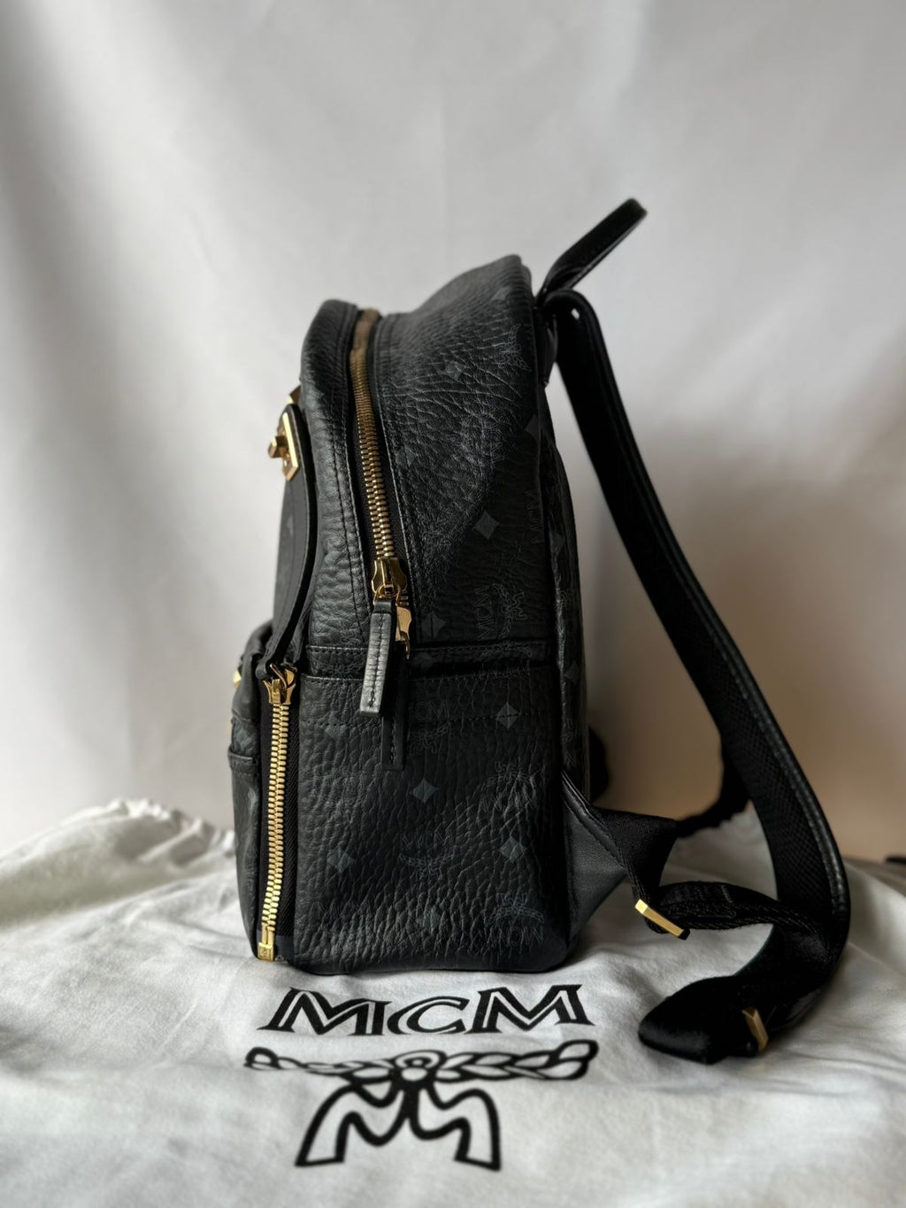 MCM STARK Backpack with Studs