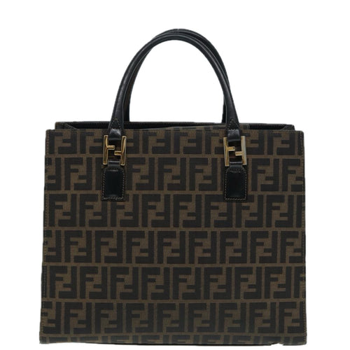Fendi Zucca Pattern Tote Bag