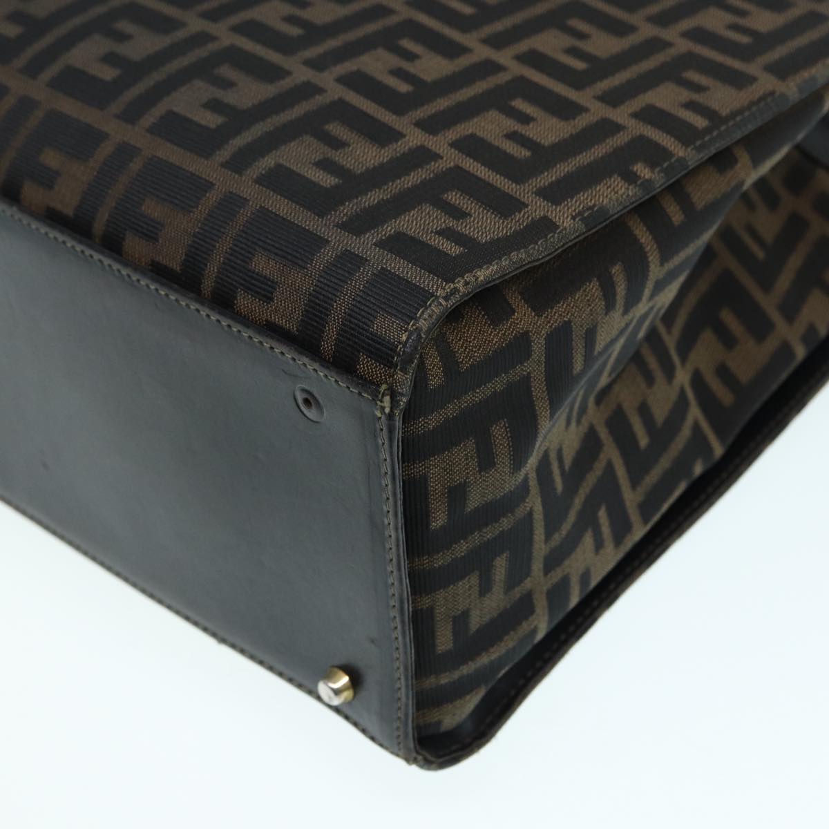 Fendi Zucca Pattern Tote Bag