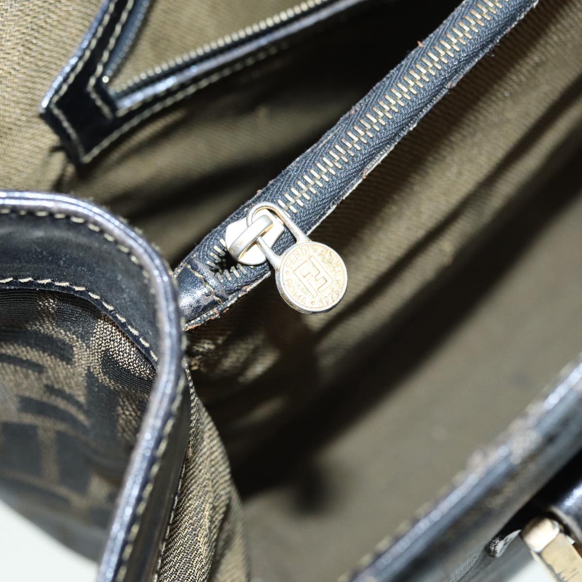 Fendi Zucca Pattern Tote Bag