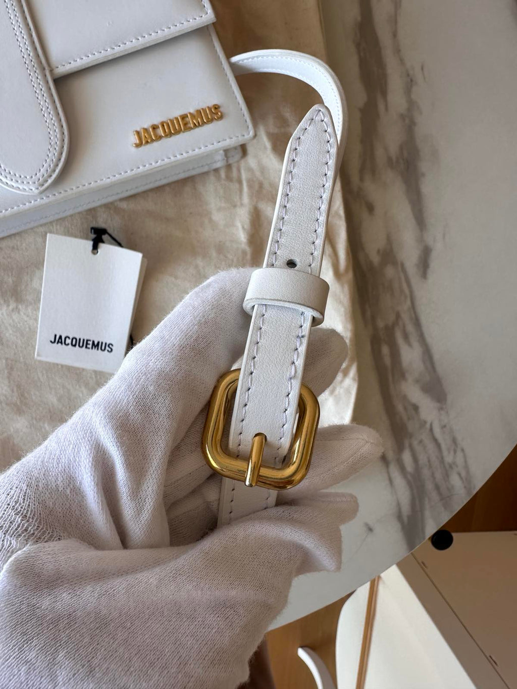 Jacquemus Le Grand Bambino Leather Bag