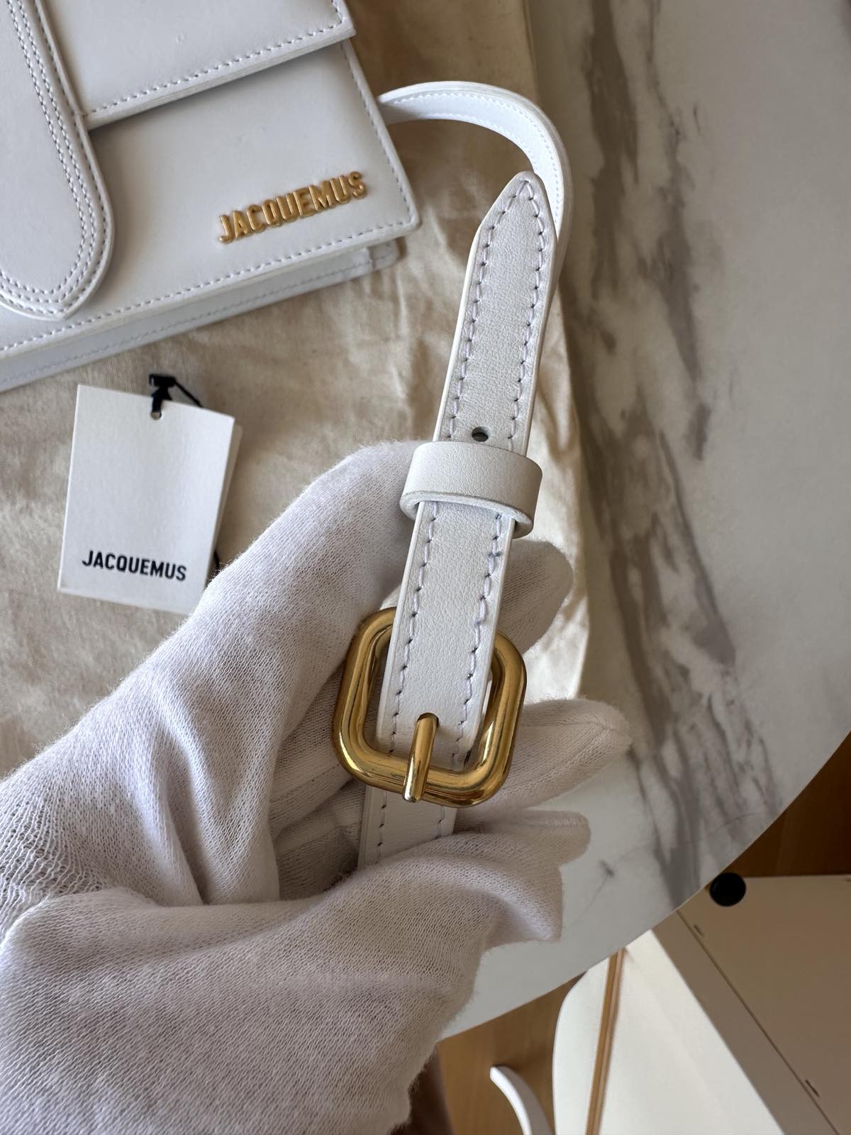 Jacquemus Le Grand Bambino Leather Bag
