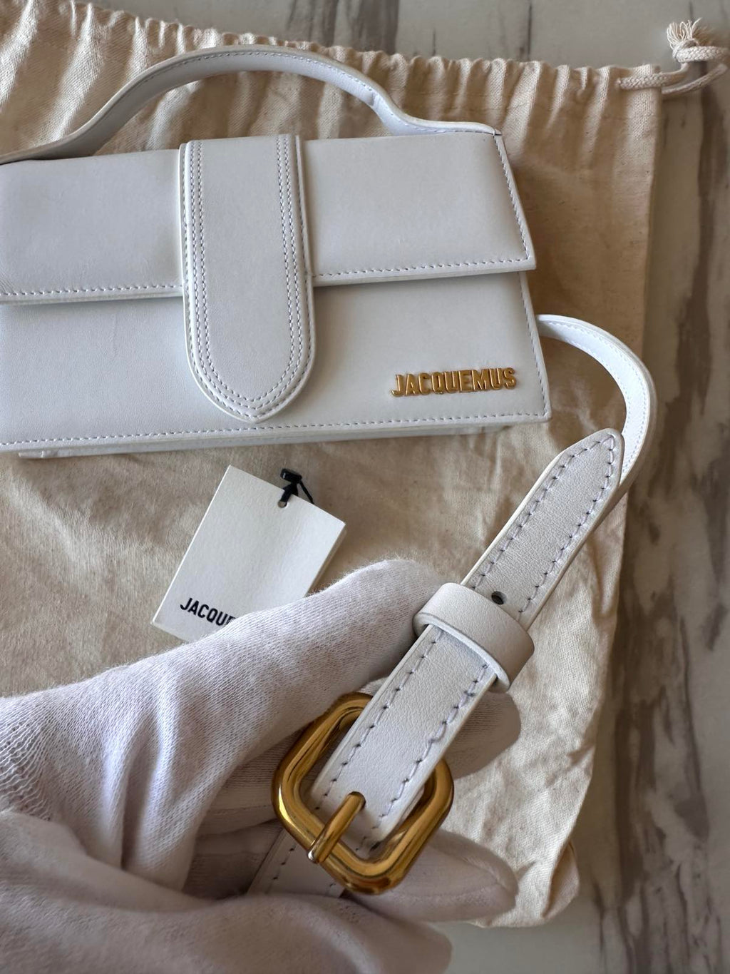 Jacquemus Le Grand Bambino Leather Bag